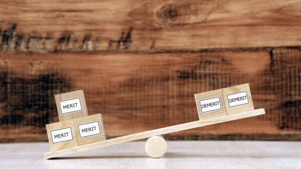 見出し メリット・デメリットの画像