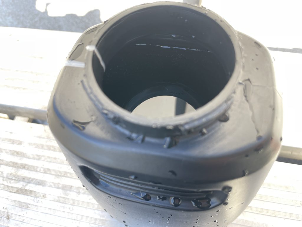 先に水を入れる(画像)