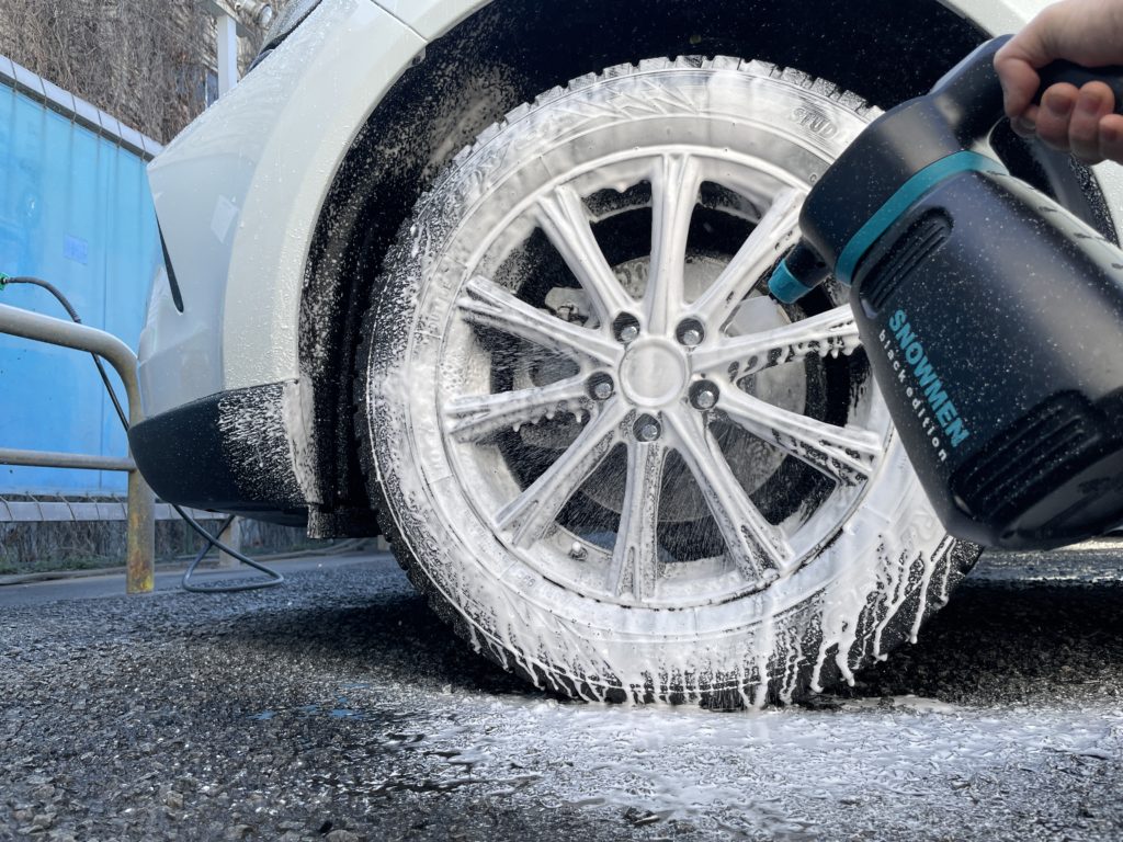 モコモコの泡の画像