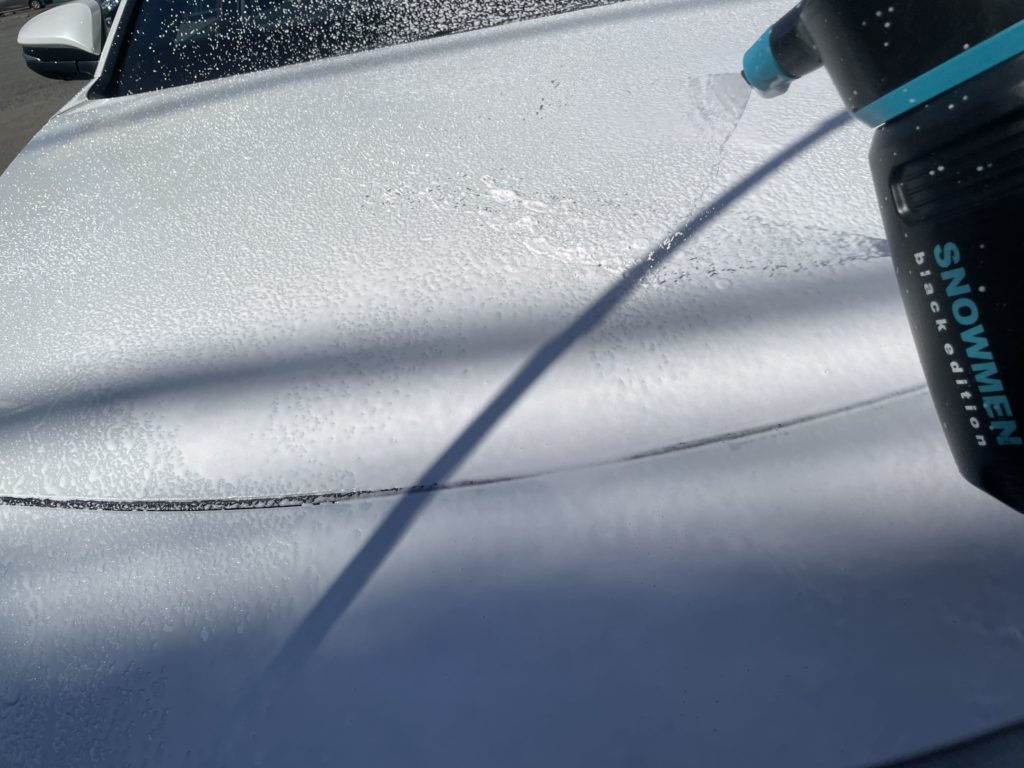 モコモコの泡の画像