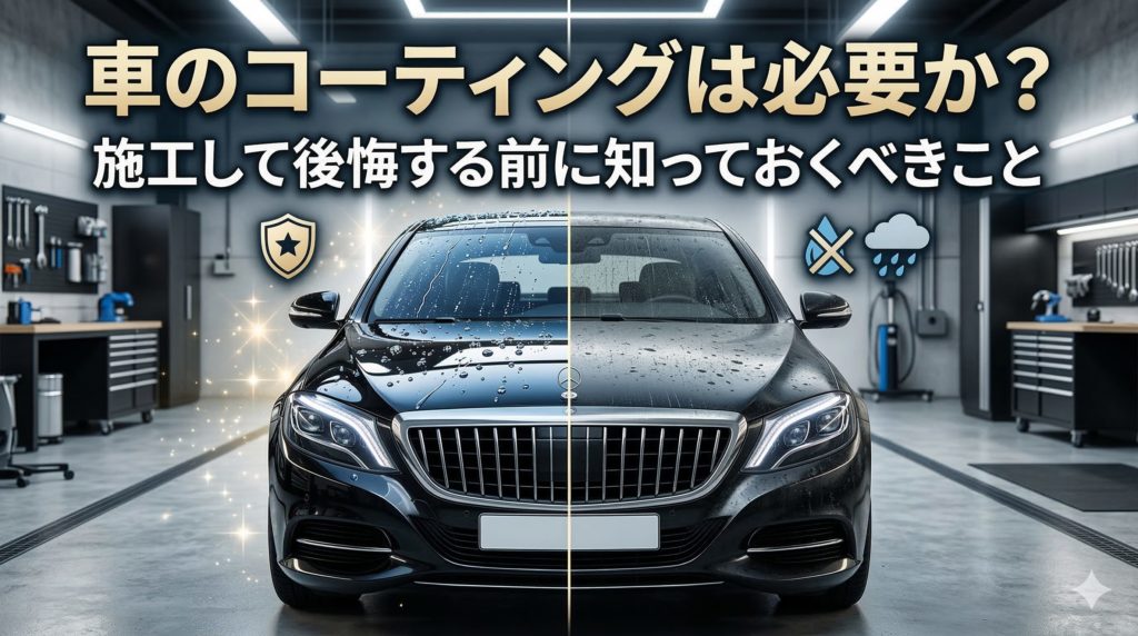 車のコーティングは必要か? アイキャッチ画像